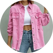 מעילי ג'ינס ומעילים לנשים