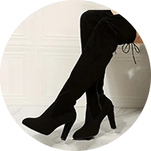 מגפיים מעל הברך לנשים