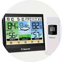 טרמומטרים וכלי מדידת מזג האוויר