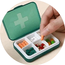 ציוד רפואי ותרופות לשימוש ביתי